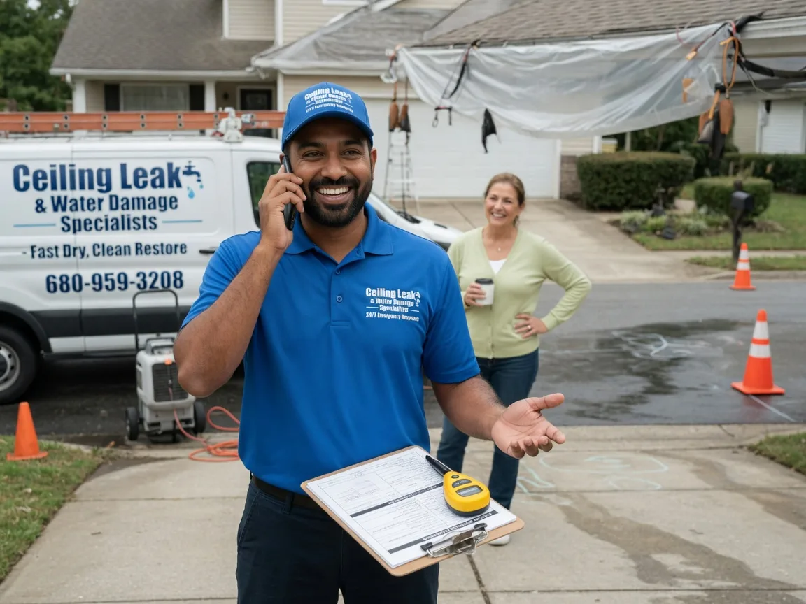 Ceiling Leak Cleanup Dansville, MI FAQs